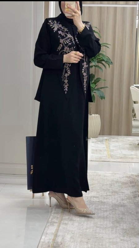 عبايه مع فيست