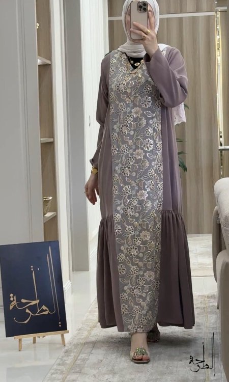 دراعه تطريز هندي