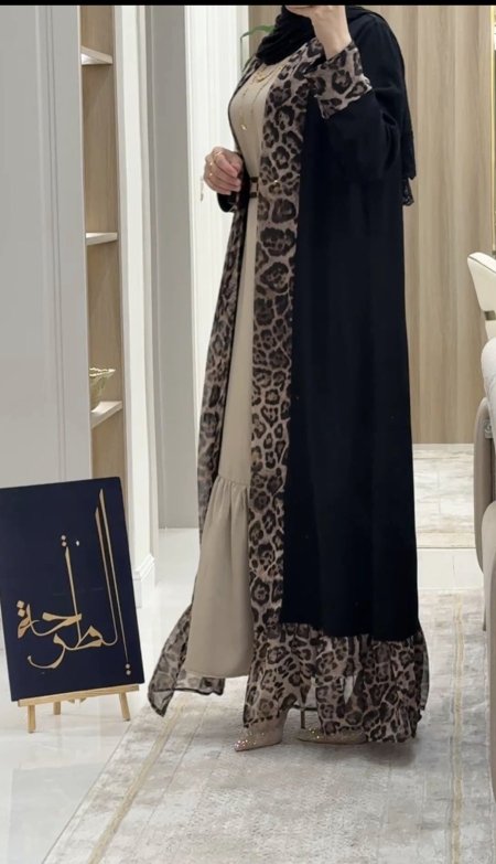 عبايه مفتوحه تايجر