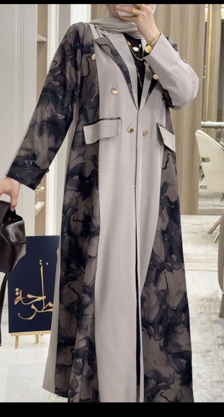 عبايه قماشين