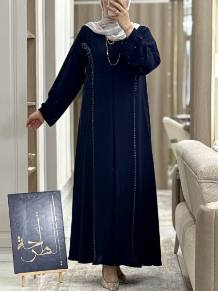عبايه شك بنفس لون العبايه 9269