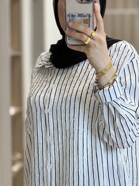 قميص مقلم طولي 9221