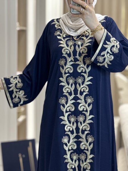 جلابيه مصريه تطريز كامل 9404